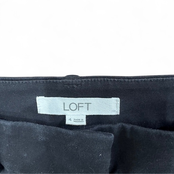 LOFT The Riviera Slim Black Pants - Picture 3 of 6